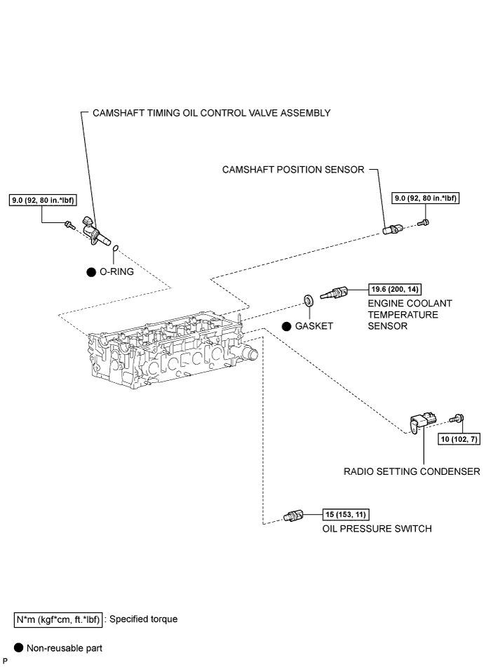 Toyota Rav4. Aca30, 33, 38 Gsa33 Zsa30, 35.2Az-Fe Engine Mechanical.Engine.Cylinder Head Components